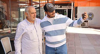 Aksaray'da Kurtlar Vadisi'ndeki Abidin'e benzeyen lokantacı ilgi çekiyor