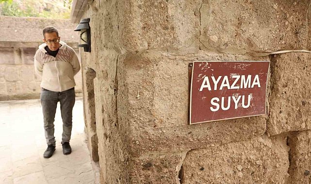 Aksaray'daki Ayazma Suyu bin 641 yıldır akmaya devam ediyor