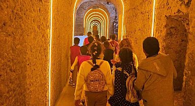 Akyaka'nın öğrencileri Kars'ın tarihi mirasını yerinde keşfetti