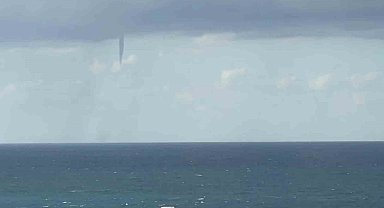 Alanya açıklarında 2 hortum görüntülendi