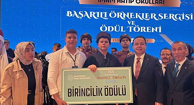 Alaplı Anadolu İmam Hatip Lisesi'nden Türkiye birinciliği