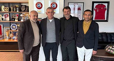 Ali Çamlı'dan TFF Başkanı Hacıosmanoğlu'na ziyaret