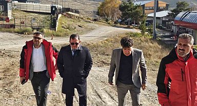 Ali İhsan Kabakcı, Erciyes Dağ Kızağı tesisini inceledi