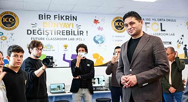 Aliağalı çocuklara 'Geleceğin sınıfı'