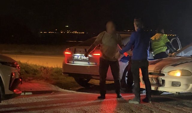 Alkollü yakalanan sürücünün arkadaşı: "Bu şoför salak, ben size yakalanmam"