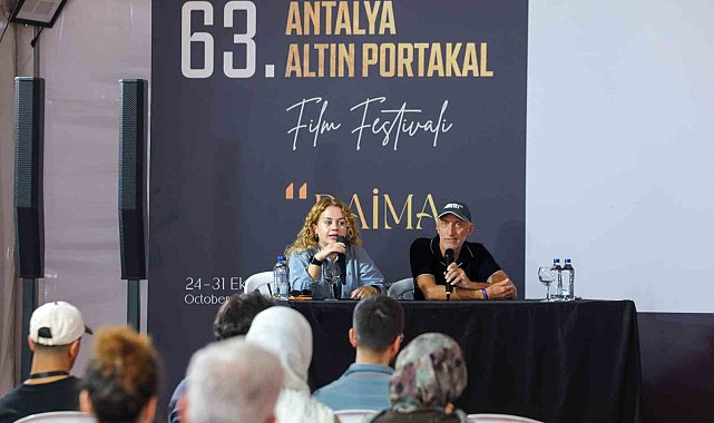 Altın Portakal'da görüntü yönetmenliği ve senaryo üzerine iki ayrı söyleşi gerçekleşti