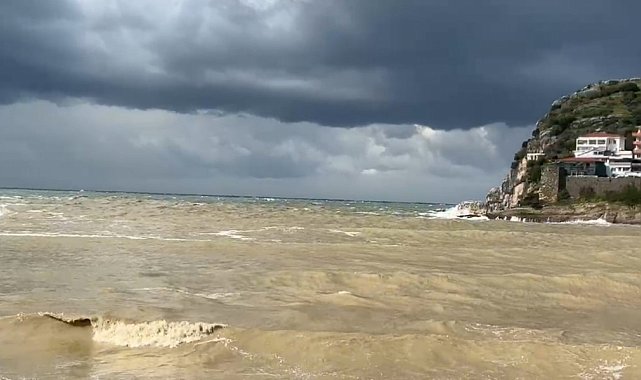 Amasra bir günde 4 mevsimi yaşadı