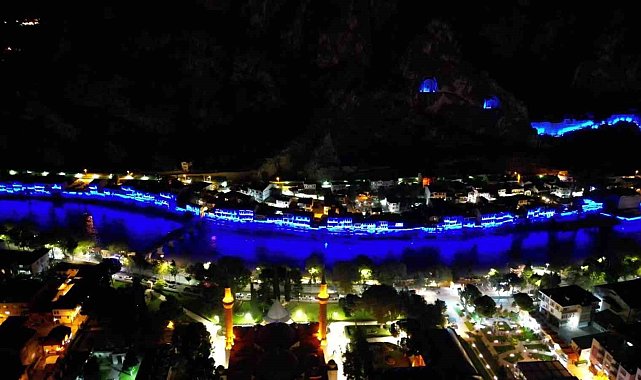 Amasya'nın dünya mirasının ışık sistemi yenilendi: "Rüya şehir"