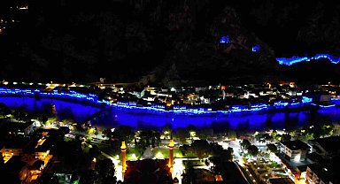 Amasya'nın dünya mirasının ışık sistemi yenilendi: "Rüya şehir"