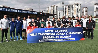 Ampute Futbol Milli Takımı, dünya kupası için çalışmalarını sürdürüyor
