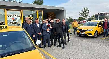 Anahtar Parti Bursa'dan taksi esnafına destek... Kuralsız taşımacılığa karşıyız