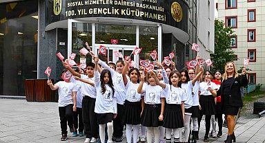 Ankara 100. Yıl Gençlik Kütüphanesi'nde bayram coşkusu
