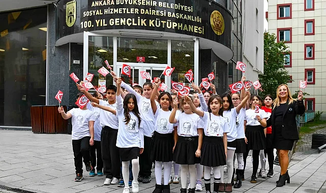 Ankara 100. Yıl Gençlik Kütüphanesi'nde bayram coşkusu