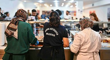 Ankara Büyükşehir'den öğrencilere Gençlik Sofraları