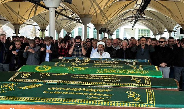 Ankara'da elektrik trafosuna girmesi nedeniyle hayatını kaybeden adam son yolculuğuna uğurlandı