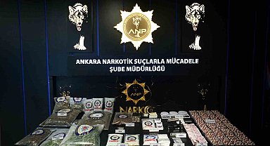 Ankara'da uyuşturucu operasyonlarında 95 şüpheli gözaltına alındı