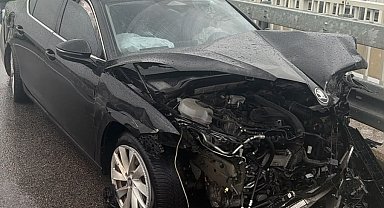 Ankara'dan Aydın'a dönen Koçarlı Belediye Başkanı Arıcı kaza geçirdi