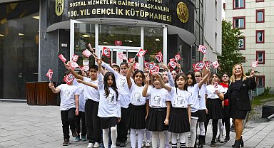 Ankara'da çocuklar Cumhuriyet Bayramı'nı coşkuyla kutladı