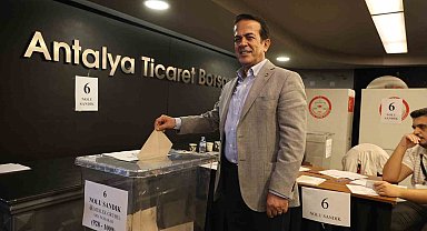 Antalya Ticaret Borsası'nda seçimin ilk turu tamamlandı
