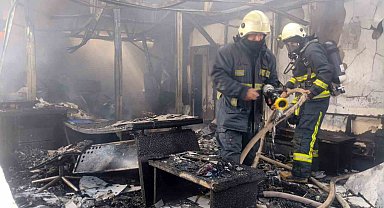 Antalya'da depoda çıkan yangın büyümeden söndürüldü