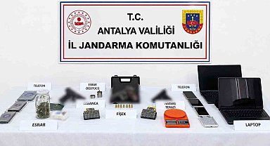 Antalya'da uyuşturucu operasyonu