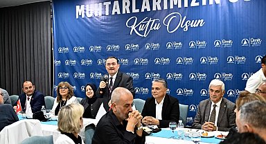 Antalya'da Başkan Uysal, muhtarlarla bir araya geldi