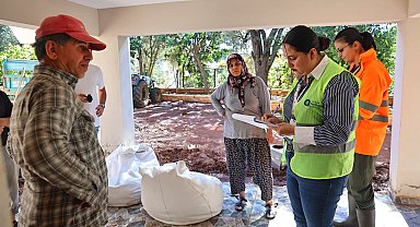 Antalya'da ihtiyaçlar yerinde tespit ediliyor
