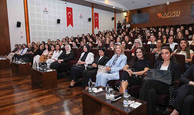 AOSB'de kadın liderliği ve kişisel marka yönetimi konuşuldu