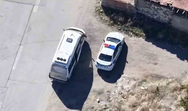 Ara sokaklara kaçtı, dron takibinden kurtulamadı: 11 bin 629 lira ceza