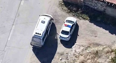 Ara sokaklara kaçtı, dron takibinden kurtulamadı: 11 bin 629 lira ceza