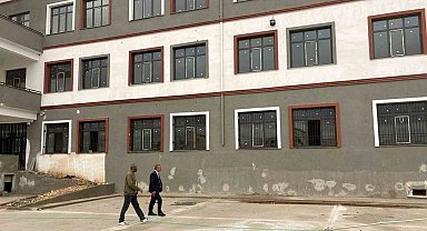 Araban TOKİ alanındaki 32 derslikli okul inşaatında sona gelindi