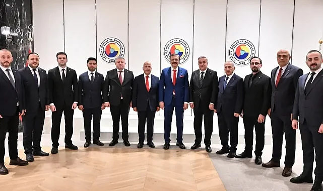 Artvin Ticaret Borsası'ndan Hisarcıklıoğlu'na ziyaret