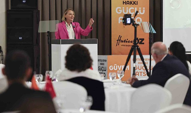ATSO adayı Hatice Öz: "Antalya geleceği kuran şehir olmalı"