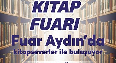 Aydın Kitap Fuarı 30 Ekim'de kapılarını açıyor
