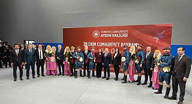 Aydın'da 29 Ekim törenle kutlandı