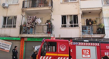 Aydın'da ev yangını