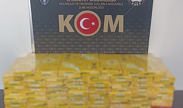 Aydın'da kaçak tütün operasyonu