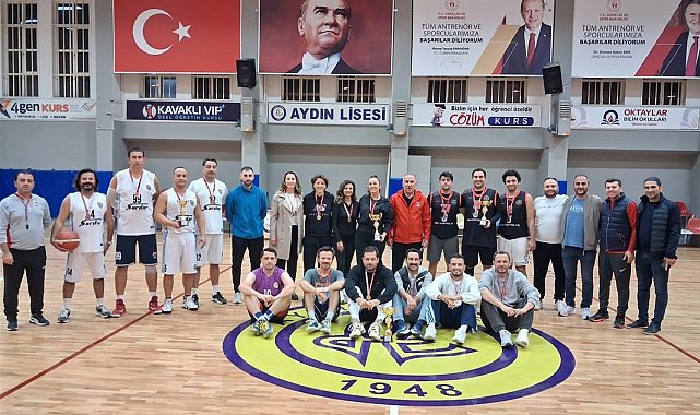 Aydın'da kamu çalışanları basketbol turnuvasında buluştu
