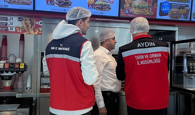 Aydın'da menülerdeki kalori bilgileri de denetlendi