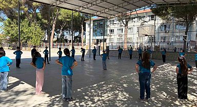 Aydın'da miniklerin antrenmanları devam ediyor