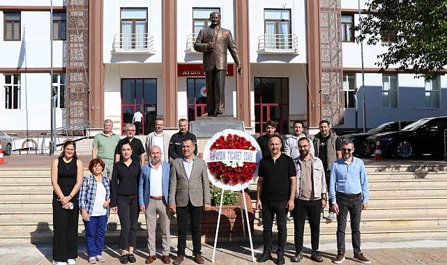 Aydın'da Sigorta Haftası çelenk töreniyle kutlandı