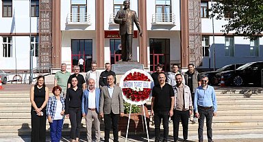 Aydın'da Sigorta Haftası çelenk töreniyle kutlandı