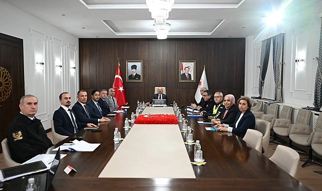 Aydın'da üniversite ve yurt güvenliği için önlemler masaya yatırıldı