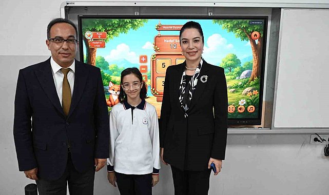 Aydın'da yeni EBA öğrencilere tanıtıldı