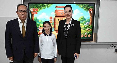 Aydın'da yeni EBA öğrencilere tanıtıldı