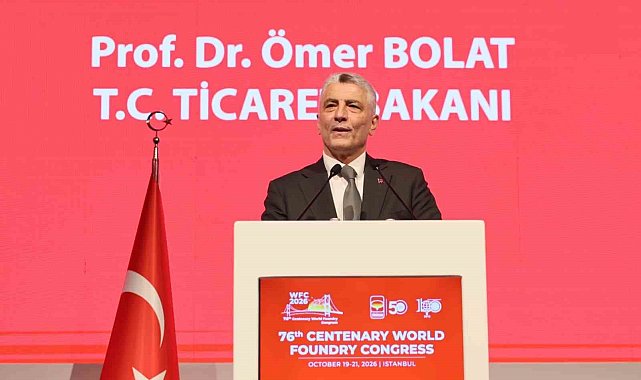 Bakan Bolat: ''Türkiye'nin döküm sanayisi sektöründe üretim kapasitesi 3 milyon ton''