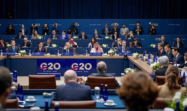 Bakan Fidan, ABD'de G20 Dışişleri Bakanları Toplantısı'na katıldı
