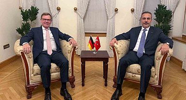 Bakan Fidan, Alman mevkidaşı Wadephul ile bir araya geldi