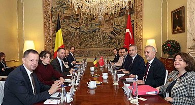 Bakan Fidan, Belçikalı mevkidaşı Prevot ile görüştü