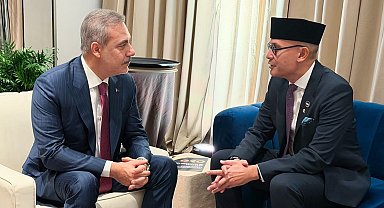 Bakan Fidan, Endonezya Dışişleri Bakanı Nasir ile bir araya geldi